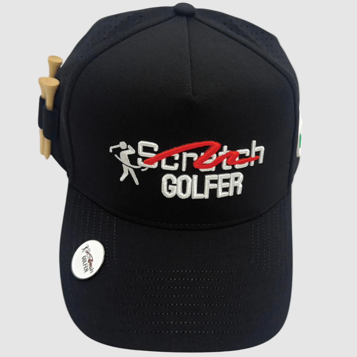 Men Performance Pro Hat "Scratch Golfer" Collection - ChauChau Golf