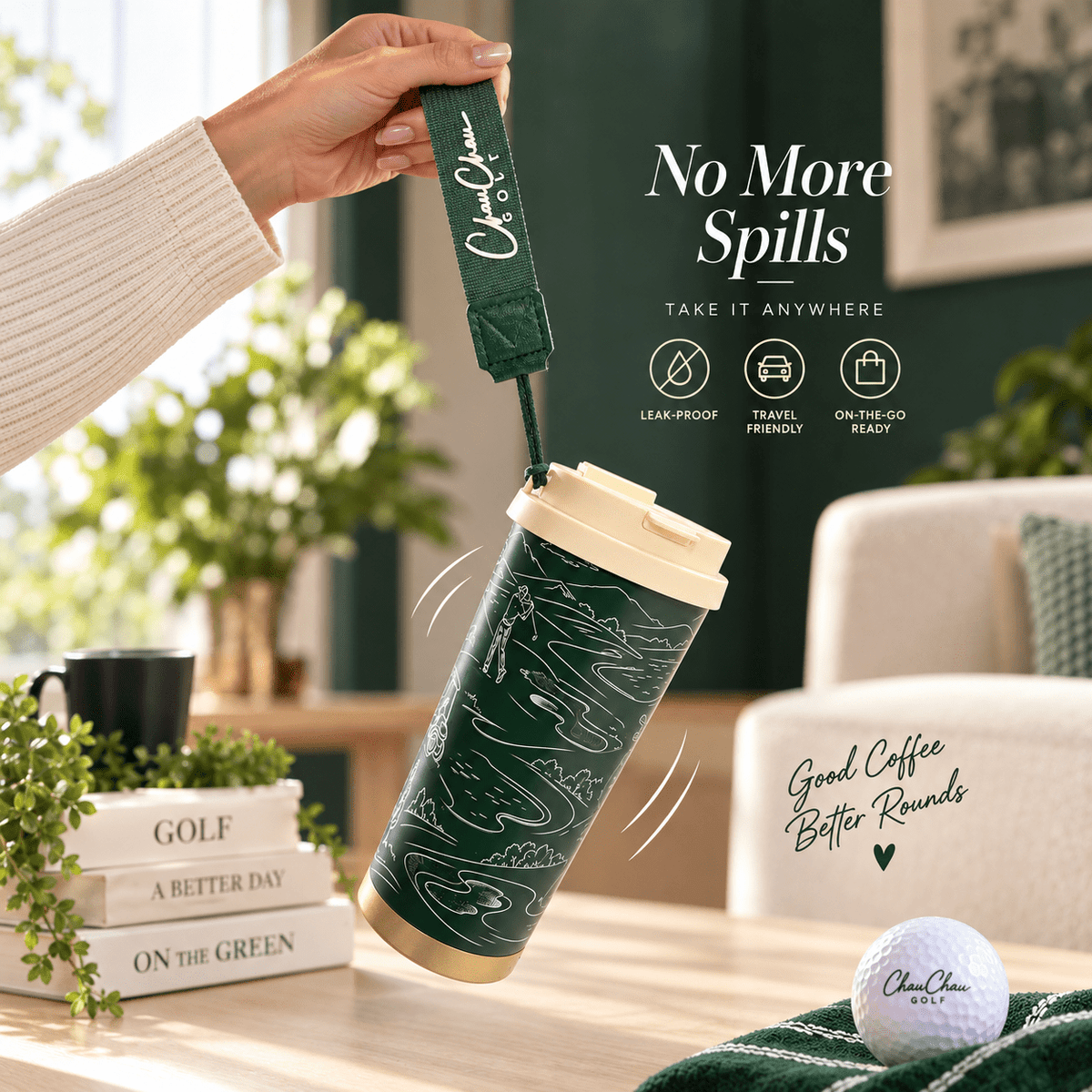 ChauChau Golf Premium Coffee Mug - ChauChau GolfAccessories