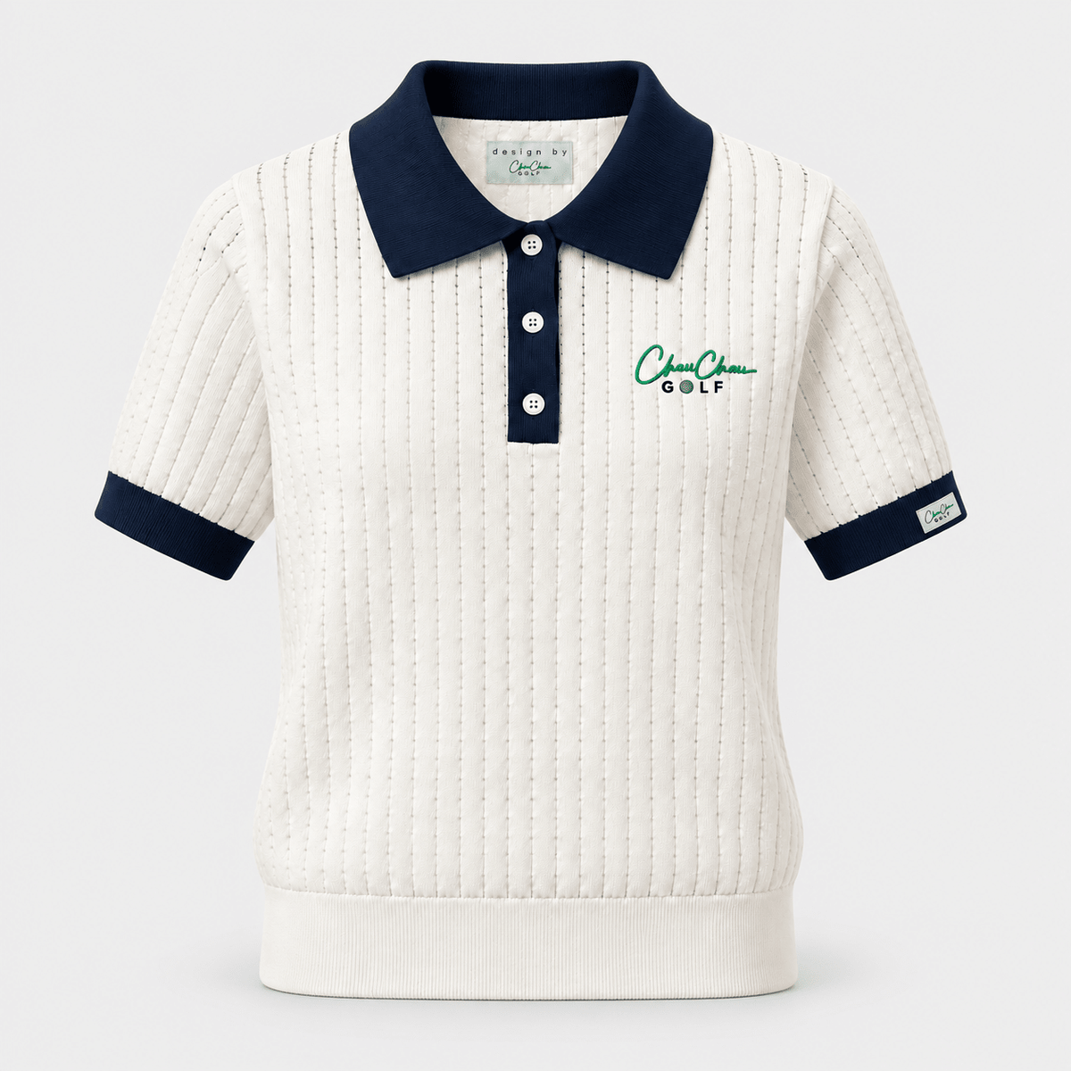 ChauChau Golf Women’s Cotton Knit Polo - ChauChau GolfGolf Apparel