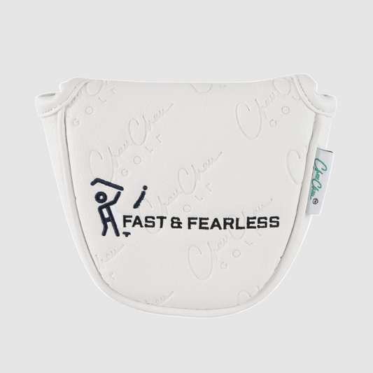 FAST & FEARLESS Mallet Putter Cover - ChauChau GolfAccessories