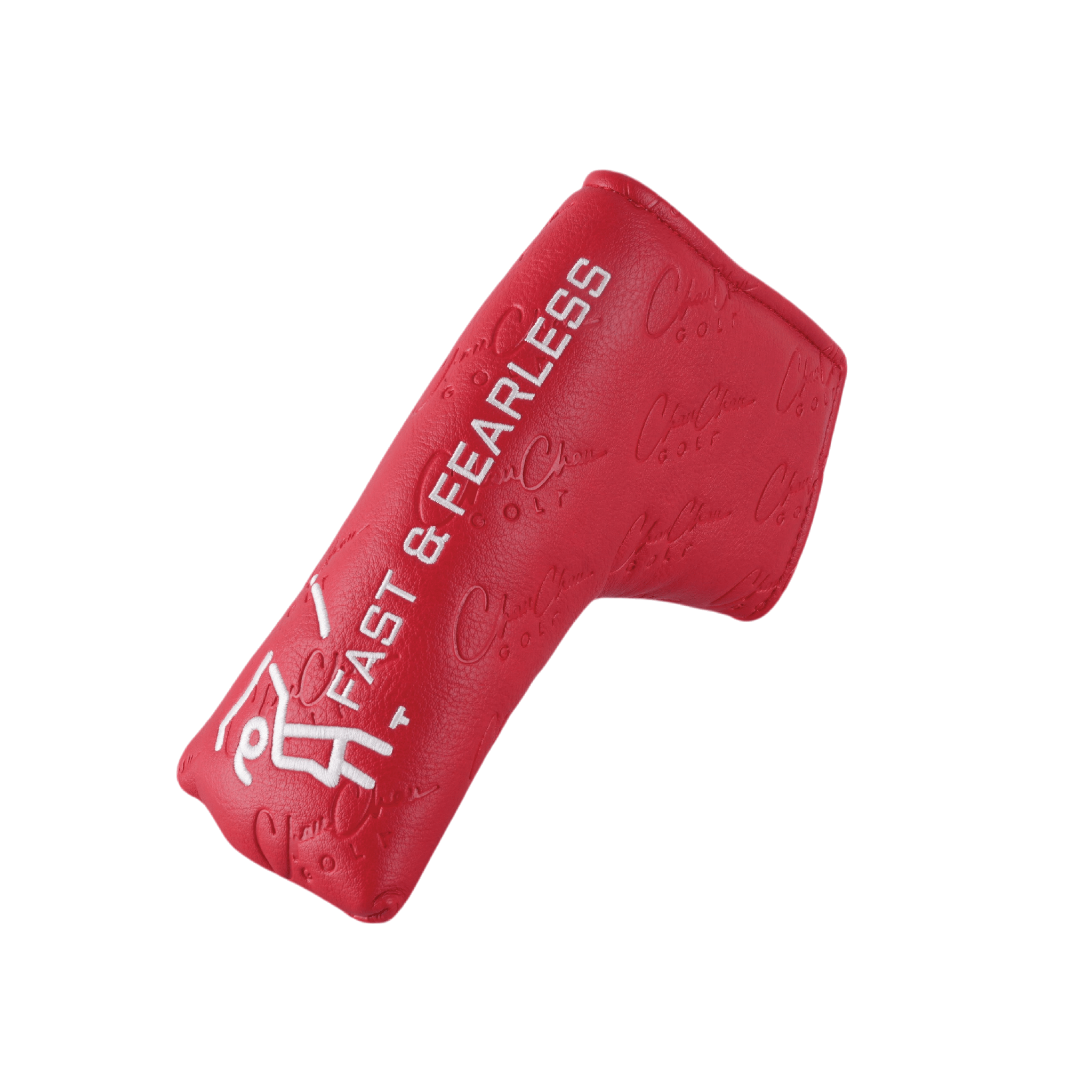 FAST & FEARLESS Premium Leather Blade Putter Cover - ChauChau GolfAccessories