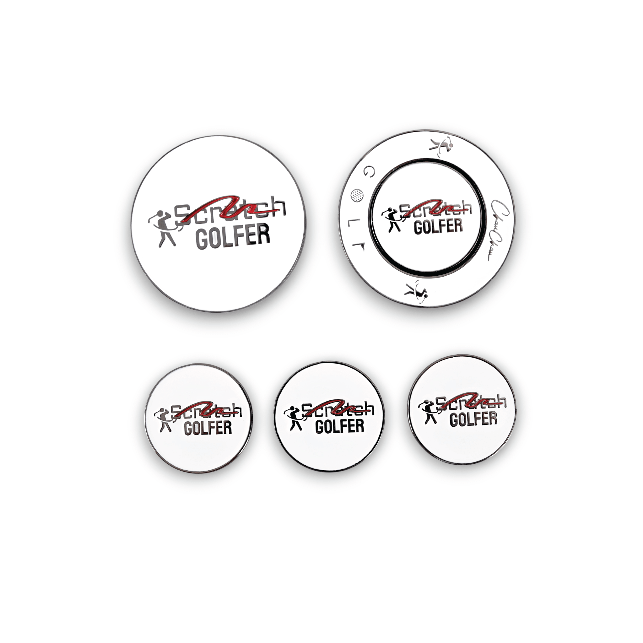 "Scratch Golfer" Ball Marker - ChauChau GolfAccessories
