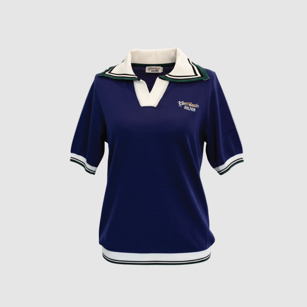 Short Sleeve Knitting Shirt - ChauChau GolfGolf Apparel