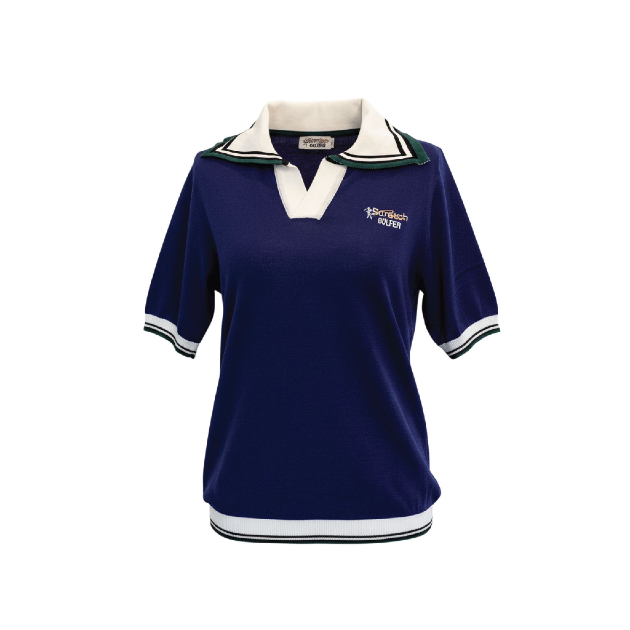 Short Sleeve Knitting Shirt - ChauChau GolfGolf Apparel