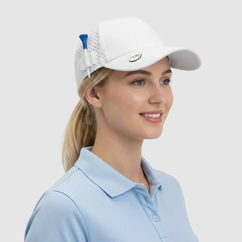 Women Performance Pro Golf Hat "Scratch Golfer" Collection - ChauChau GolfAccessories